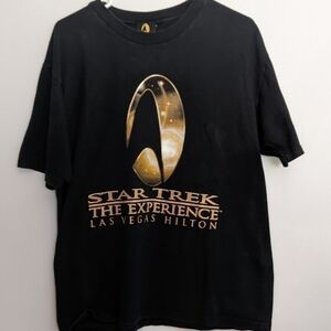 Vintage star trek the experience las vegas t-shirt large 🌚👽🚀